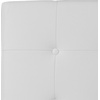 image:imageFlash Furniture Lennox Adjustable Height Button Tufted and Box Stitch Upholstered King Size Headboard in Black VinylWhite