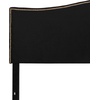 image:imageFlash Furniture Lexington Upholstered Twin Size Headboard with Accent Nail Trim in Light Gray FabricBlack