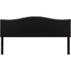 image:imageFlash Furniture Lexington Upholstered Twin Size Headboard with Accent Nail Trim in Light Gray FabricBlack