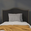 image:imageFlash Furniture Lexington Upholstered Twin Size Headboard with Accent Nail Trim in Light Gray FabricBlack
