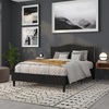 image:imageFlash Furniture Lexington Upholstered Twin Size Headboard with Accent Nail Trim in Light Gray FabricBlack
