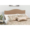 image:imageFlash Furniture Lexington Upholstered Twin Size Headboard with Accent Nail Trim in Light Gray FabricCamel