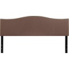 image:imageFlash Furniture Lexington Upholstered Twin Size Headboard with Accent Nail Trim in Light Gray FabricCamel