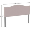 image:imageFlash Furniture Lexington Upholstered Twin Size Headboard with Accent Nail Trim in Light Gray FabricCamel