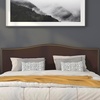 image:imageFlash Furniture Lexington Upholstered Twin Size Headboard with Accent Nail Trim in Light Gray FabricDark Brown