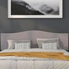 image:imageFlash Furniture Lexington Upholstered Twin Size Headboard with Accent Nail Trim in Light Gray FabricLight Gray