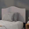 image:imageFlash Furniture Lexington Upholstered Twin Size Headboard with Accent Nail Trim in Light Gray FabricLight Gray