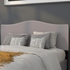 image:imageFlash Furniture Lexington Upholstered Twin Size Headboard with Accent Nail Trim in Light Gray FabricLight Gray