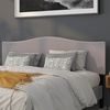 image:imageFlash Furniture Lexington Upholstered Twin Size Headboard with Accent Nail Trim in Light Gray FabricLight Gray