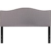 image:imageFlash Furniture Lexington Upholstered Twin Size Headboard with Accent Nail Trim in Light Gray FabricLight Gray