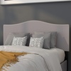 image:imageFlash Furniture Lexington Upholstered Twin Size Headboard with Accent Nail Trim in Light Gray FabricLight Gray