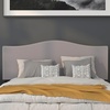 image:imageFlash Furniture Lexington Upholstered Twin Size Headboard with Accent Nail Trim in Light Gray FabricLight Gray