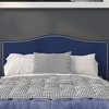 image:imageFlash Furniture Lexington Upholstered Twin Size Headboard with Accent Nail Trim in Light Gray FabricNavy