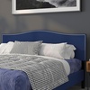 image:imageFlash Furniture Lexington Upholstered Twin Size Headboard with Accent Nail Trim in Light Gray FabricNavy