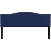 image:imageFlash Furniture Lexington Upholstered Twin Size Headboard with Accent Nail Trim in Light Gray FabricNavy