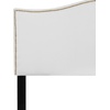 image:imageFlash Furniture Lexington Upholstered Twin Size Headboard with Accent Nail Trim in Light Gray FabricWhite