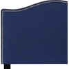 image:imageFlash Furniture Lexington Upholstered Twin Size Headboard with Accent Nail Trim in Navy Fabric