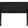 image:imageFlash Furniture Melbourne Metal Upholstered King Size Headboard in Black FabricBlack