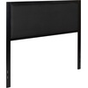 image:imageFlash Furniture Melbourne Metal Upholstered King Size Headboard in Black FabricBlack