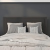 image:imageFlash Furniture Melbourne Metal Upholstered King Size Headboard in Black FabricBlack