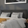 image:imageFlash Furniture Melbourne Metal Upholstered King Size Headboard in Black FabricBlack