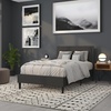image:imageFlash Furniture Melbourne Metal Upholstered King Size Headboard in Black FabricBlack
