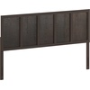 image:imageFlash Furniture Oliver Queen Size Wooden Headboard Only Four Panel Headboard in WhiteDark Brown