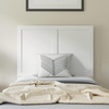 image:imageFlash Furniture Oliver Queen Size Wooden Headboard Only Four Panel Headboard in WhiteWhite
