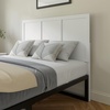 image:imageFlash Furniture Oliver Queen Size Wooden Headboard Only Four Panel Headboard in WhiteWhite
