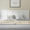 image:imageFlash Furniture Oliver Queen Size Wooden Headboard Only Four Panel Headboard in WhiteWhite