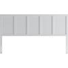 image:imageFlash Furniture Oliver Queen Size Wooden Headboard Only Four Panel Headboard in WhiteWhite