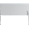 image:imageFlash Furniture Oliver Queen Size Wooden Headboard Only Four Panel Headboard in WhiteWhite