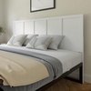 image:imageFlash Furniture Oliver Queen Size Wooden Headboard Only Four Panel Headboard in WhiteWhite
