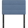 image:imageFlash Furniture Paxton Upholstered Headboard  Channel Stitched Cream Fabric Upholstery  Queen  Adjustable Height from 445 to 5725 From FloorBlue