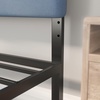 image:imageFlash Furniture Paxton Upholstered Headboard  Channel Stitched Cream Fabric Upholstery  Queen  Adjustable Height from 445 to 5725 From FloorBlue