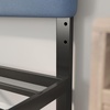 image:imageFlash Furniture Paxton Upholstered Headboard  Channel Stitched Cream Fabric Upholstery  Queen  Adjustable Height from 445 to 5725 From FloorBlue