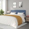 image:imageFlash Furniture Paxton Upholstered Headboard  Channel Stitched Cream Fabric Upholstery  Queen  Adjustable Height from 445 to 5725 From FloorBlue