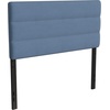 image:imageFlash Furniture Paxton Upholstered Headboard  Channel Stitched Cream Fabric Upholstery  Queen  Adjustable Height from 445 to 5725 From FloorBlue