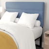 image:imageFlash Furniture Paxton Upholstered Headboard  Channel Stitched Cream Fabric Upholstery  Queen  Adjustable Height from 445 to 5725 From FloorBlue