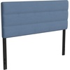 image:imageFlash Furniture Paxton Upholstered Headboard  Channel Stitched Cream Fabric Upholstery  Queen  Adjustable Height from 445 to 5725 From FloorBlue