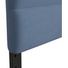 image:imageFlash Furniture Paxton Upholstered Headboard  Channel Stitched Cream Fabric Upholstery  Queen  Adjustable Height from 445 to 5725 From FloorBlue