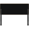 image:imageFlash Furniture Paxton Upholstered Headboard  Channel Stitched Cream Fabric Upholstery  Queen  Adjustable Height from 445 to 5725 From FloorCream