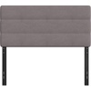 image:imageFlash Furniture Paxton Upholstered Headboard  Channel Stitched Cream Fabric Upholstery  Queen  Adjustable Height from 445 to 5725 From FloorGray