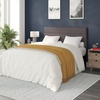 image:imageFlash Furniture Paxton Upholstered Headboard  Channel Stitched Cream Fabric Upholstery  Queen  Adjustable Height from 445 to 5725 From FloorGray