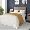 image:imageFlash Furniture Paxton Upholstered Headboard  Channel Stitched Cream Fabric Upholstery  Queen  Adjustable Height from 445 to 5725 From FloorTaupe