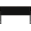 image:imageFlash Furniture Paxton Upholstered Headboard  Channel Stitched Cream Fabric Upholstery  Queen  Adjustable Height from 445 to 5725 From FloorTaupe