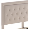 image:imageFlash Furniture Queen Platform Bed  Queen Size Platform Bed Frame with HeadboardBeige