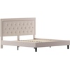 image:imageFlash Furniture Queen Platform Bed  Queen Size Platform Bed Frame with HeadboardBeige