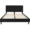 image:imageFlash Furniture Queen Platform Bed  Queen Size Platform Bed Frame with HeadboardBlack
