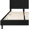 image:imageFlash Furniture Queen Platform Bed  Queen Size Platform Bed Frame with HeadboardBlack